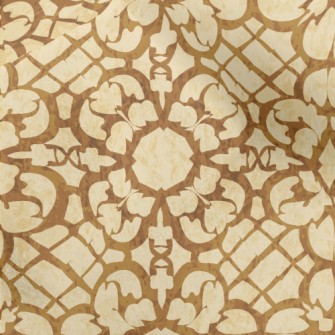 Vintage Brown Pattern Micro Fleece