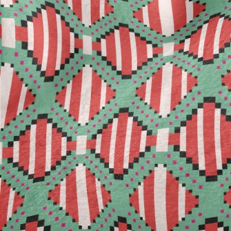 Ethnic Striped Totem Minky