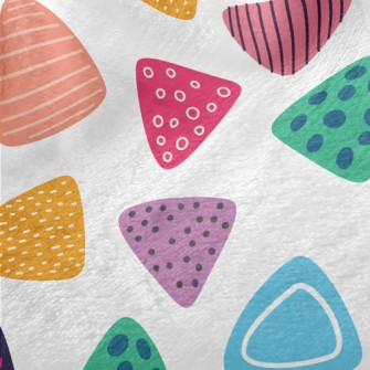 Colorful Triangle Creation Minky