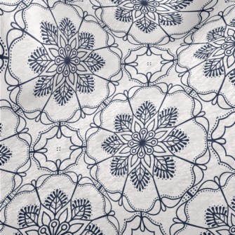 Retro Flower Totem Minky