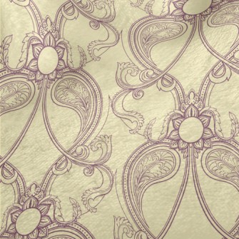 Retro Purple Flower Minky