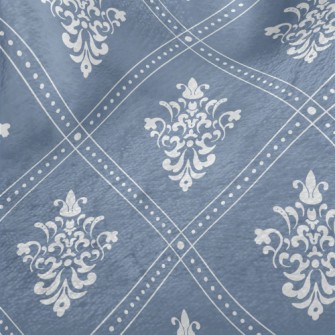Blue Baroque Minky