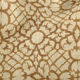 Vintage Brown Pattern Minky