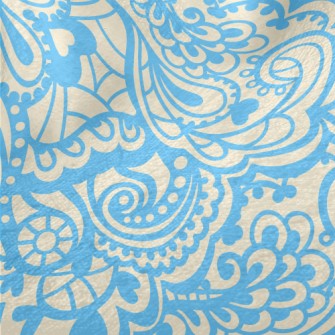 Blue Spray Minky