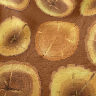 Stump Pattern Minky