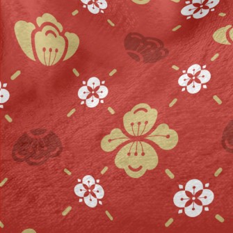 Chinese Plum Blossom Minky