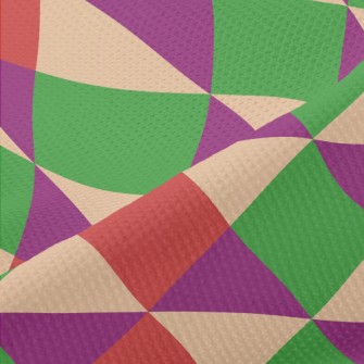 Arrangement Of Shapes Piqué