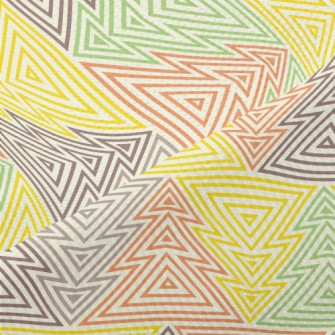 Four Color Arrow Tree Piqué