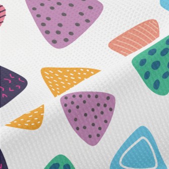 Colorful Triangle Creation Piqué