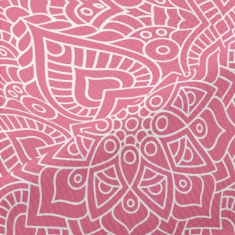 Blooming Pattern Piqué