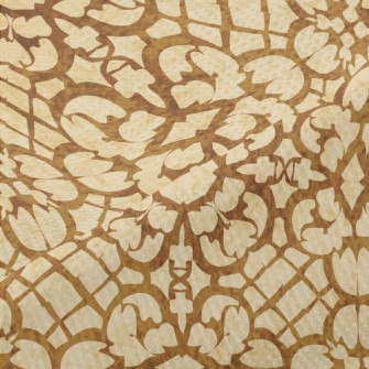 Vintage Brown Pattern Piqué