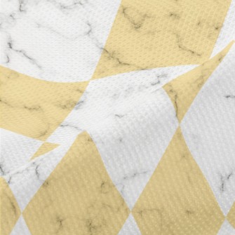 Rhombus Marble Piqué