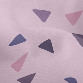 Purple And Navy Lightweight Performance Linen