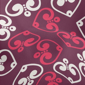 Red White Spades Lightweight Performance Linen