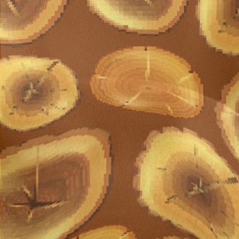 Stump Pattern Lightweight Performance Linen