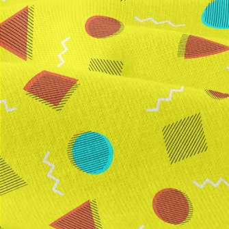 Abstract Circles And Triangles Modern Jersey