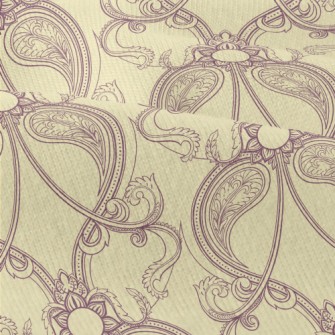 Retro Purple Flower Modern Jersey