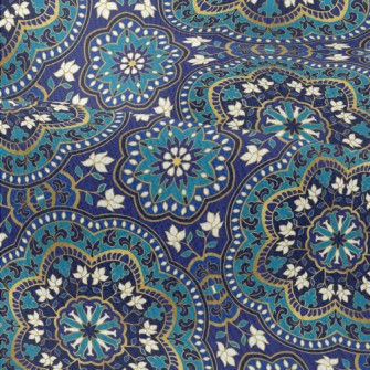 Blue Pattern Modern Jersey