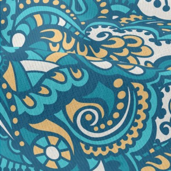 Abstract Hand Drawn Modern Jersey