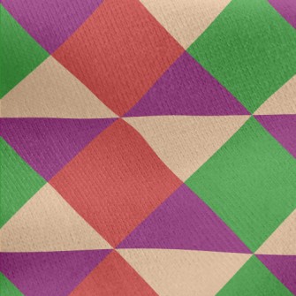 Arrangement Of Shapes Jersey Backed Fleece