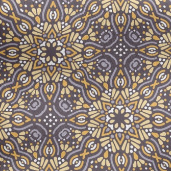 Bloom Of Flowers Jersey Backed Fleece