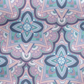 Dreamy Flower Jersey Backed Fleece
