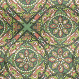 Green Gorgeous Jersey Backed Fleece
