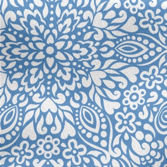 Abstract Ethnic Style Jersey Backed Fleece