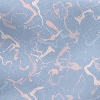 Watercolor Pattern Jersey Backed Fleece