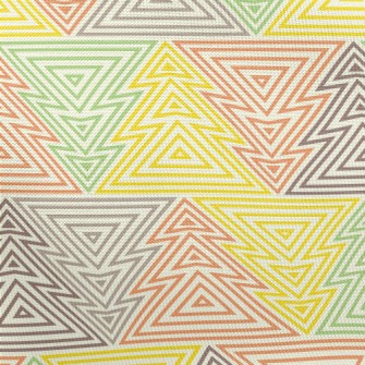 Four Color Arrow Tree Pongee