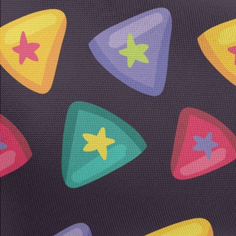 Triangle Meets Stars Pongee