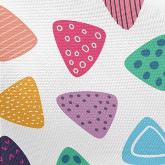 Colorful Triangle Creation Pongee