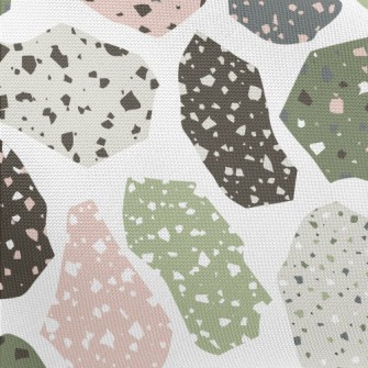 Leopard Print Stone Pongee