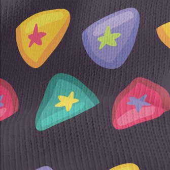 Triangle Meets Stars Stretch Jersey