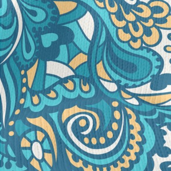 Abstract Hand Drawn Stretch Jersey