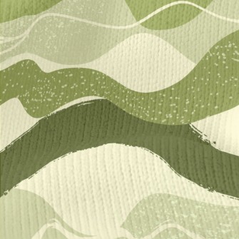 Green Wave Stretch Jersey