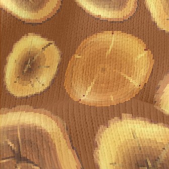 Stump Pattern Stretch Jersey
