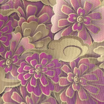 Noble Peony Stretch Jersey