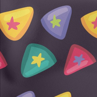 Triangle Meets Stars Lightweight Cotton Poplin