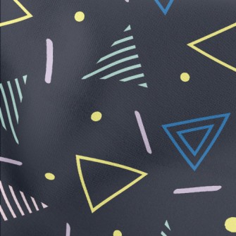 Chaotic Shapes Lightweight Cotton Poplin