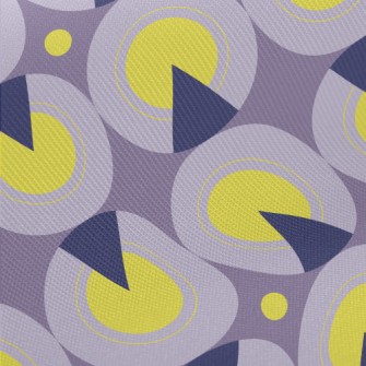 Combining Circles And Triangle Midweight Cotton Poplin