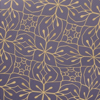 Luxurious Golden Flower Midweight Cotton Poplin