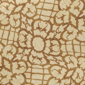Vintage Brown Pattern Midweight Cotton Poplin