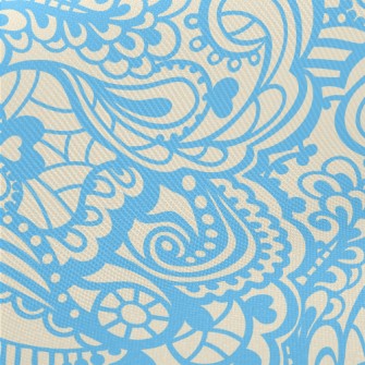 Blue Spray Midweight Cotton Poplin