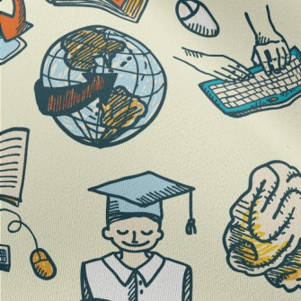 Online Learning Illustration Chiffon