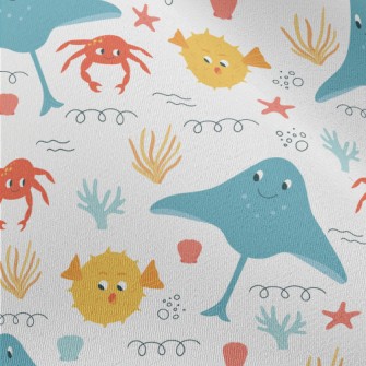 Marine Life Chiffon