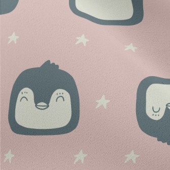 Happy Smiling Penguin Chiffon