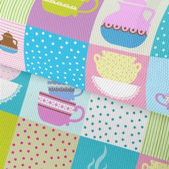 Colorful Tea Set Waterproof Oxford