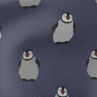 Cartoon Laughing Penguin Waterproof Canvas