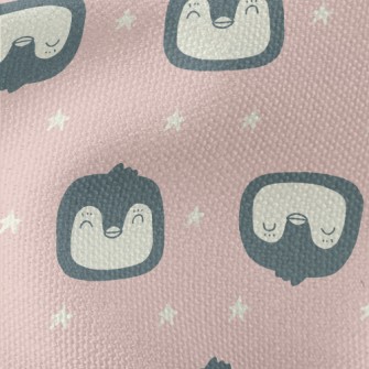 Happy Smiling Penguin Waterproof Canvas